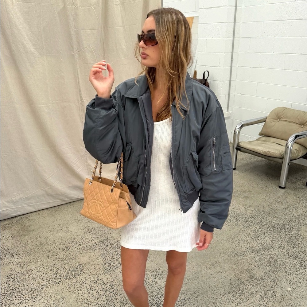 Scarlet and Sam Bomber Jacket NWOT